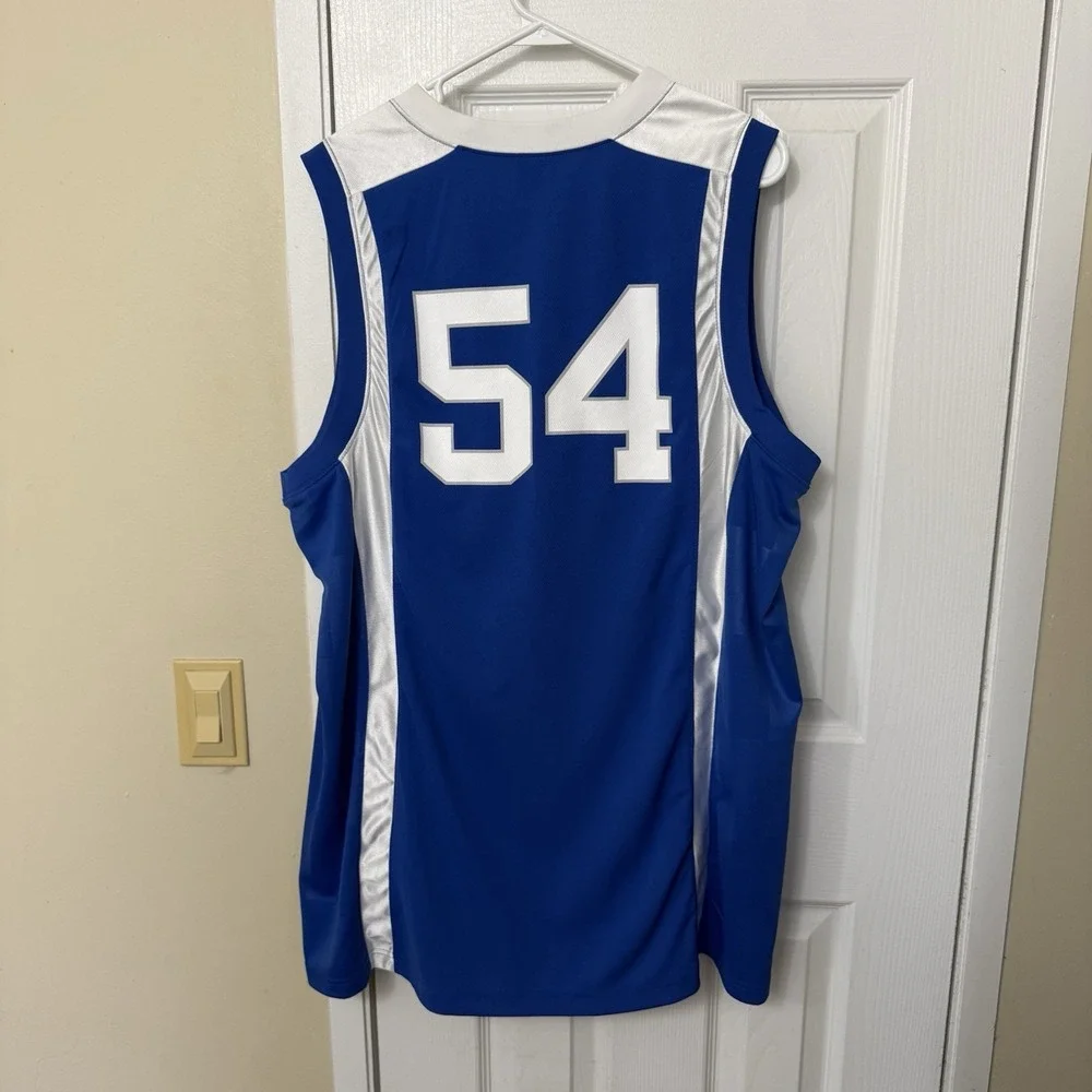 Nike Elite Series UK Kentucky Wildcats Jersey #54 NCAA Basketball XL Checkered